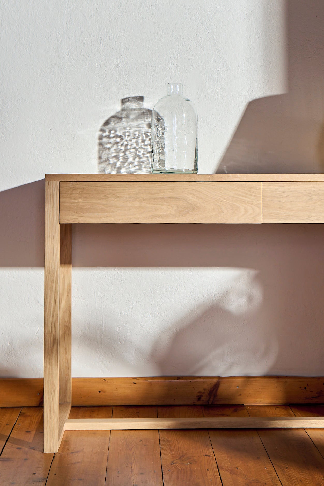 Solid Oak Hallway Table