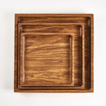 Wooden Square Plates - ARK Workshop