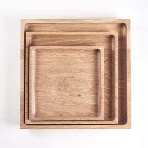 Wooden Square Plates - ARK Workshop